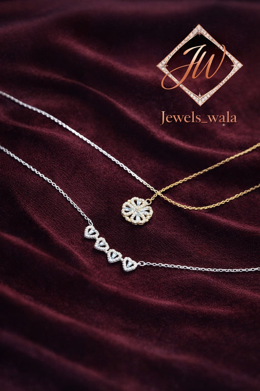 Dual Design Necklace Set✨